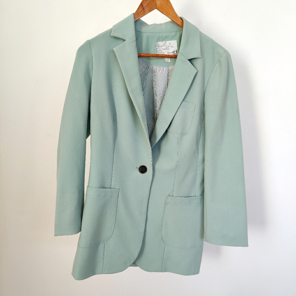 Blue Green Blazer